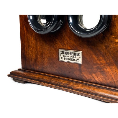 Leporello-Stereoscope 'Stéréo-Relieur'; Fougerat, C.; c. 1905; M-ST028