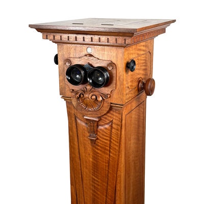 Chain-Stereoscope for 200 Views, Luxe  ; Boulade Frères; c. 1910; M-SF008