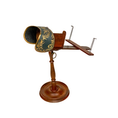 Holmes Stereoscope on Stand, Luxe; H. Ropes & Co; c. 1910; M-ST034