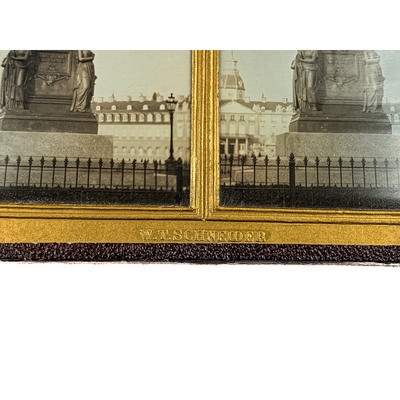 German Stereo Daguerreotype; Schneider, Trudpert; c. 1855; M-V001