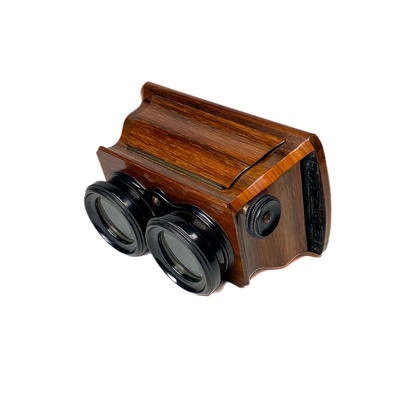 Stereoscope, Rosewood, Short Focus; Mattey; 1905-1915; M-SH130