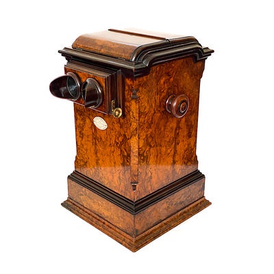 Chain-Stereoscope 'Exhibition 1862 Revolving Stereoscope'; London Stereoscopic & Photographic Company; 1862; M-ST023