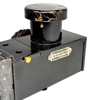 Stereo camera 'Le Stéréo-Panoramique Leroy' with rare Projection Unit and Autochrome Filters; Leroy, Lucien; c. 1920; M-C003