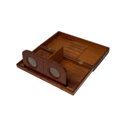 Boxed Stereoscope; c. 1900; M-SH108