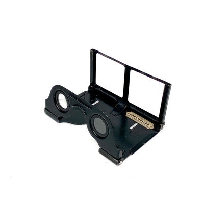 Foldable Stereoscope with original storage box; Müller, Carl; c. 1910; M-SH124