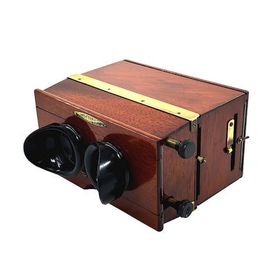 Stereoscope for short-sighted; Mattey; c. 1915; M-SH113