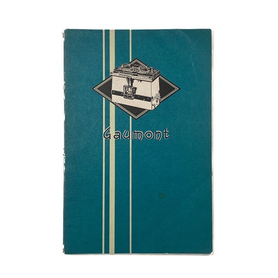 Gaumont Catalogue 1924; M-D049