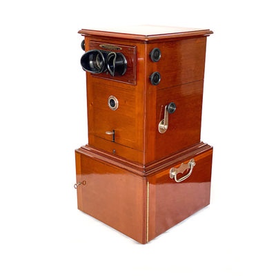 Tray-Stereoscope 'Le Stéréothèque'; Mattey; c. 1910; M-ST020