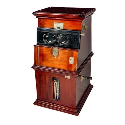 Tray-Stereoscope 'Stéréodrome'; Gaumont, Léon; c. 1910; M-ST056