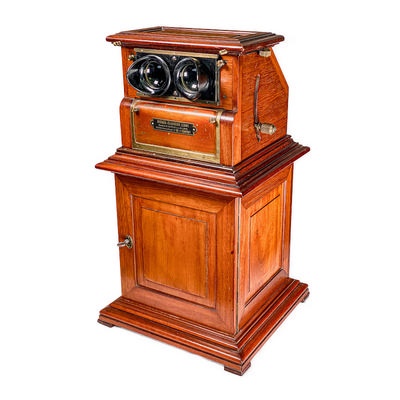 Tray-Stereoscope 'Stéréo-Classeur Leroy'; Guérin, Émile; c. 1925; M-ST007