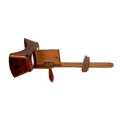 Holmes Stereoscope, Disassembly Function; Knudsen, Cornelius; c. 1900; M-SH146 Holmes Stereoscope, Disassembly Function; Knudsen, Cornelius; c. 1900; M-SH146