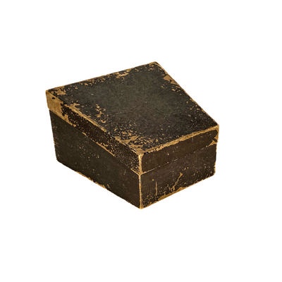 Brewster Stereoscope, Prismatic Lenses, with Original Storage Box; c. 1890; M-SH0102