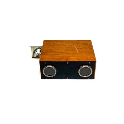 Stereoscope 'Exposicion International de Barcelona 1929' with picture set; Mattey; c. 1929; M-SH132