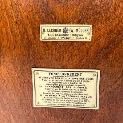 Tray-Stereoscope 'Le Taxiphote no. 2, style Louis XVI', Luxe; Richard, Jules; 1904-1905; M-ST064