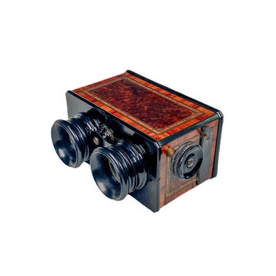 Stereoscope 'Vérascope', 'à court foyer, modèle extra-riche', Luxe; Richard, Jules; c. 1905; M-SH092