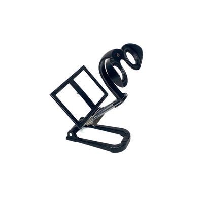 Foldable Stereoscope, Metal, with Original Storage Box; Kiev (Arsenal); c. 1950; M-ST069