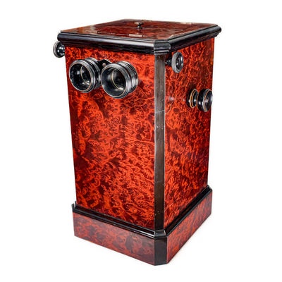 Chain-Stereoscope, Ronce de Thuya, Luxe; Mattey; c. 1915; M-ST006