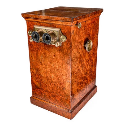 Chain-Stereoscope 'Parlour Stereoscope'; Smith, Beck & Beck; c. 1860; M-ST011