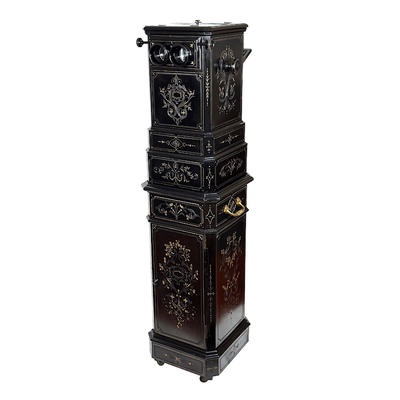 Chain-Stereoscope for 200 Views 'Napoléon III', Luxe; Pennard & Fouquet; c. 1870; M-SF012 Chain-Stereoscope for 200 Views 'Napoléon III', Luxe; Pennard & Fouquet; c. 1870; M-SF012