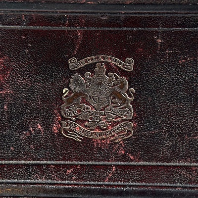 Pair of Tinted Stereo Daguerreotypes in original leathered box; Claudet, Antoine; c. 1855; M-V010