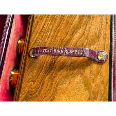 Stereoscope 'Patent Achromatic Mirror Stereoscope' with Original Storage Box; Smith, Beck & Beck; c. 1860; M-SH042