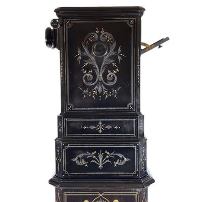 Chain-Stereoscope for 200 Views 'Napoléon III', Luxe; Pennard & Fouquet; c. 1870; M-SF012