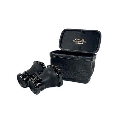 Stereoscope 'Stereo-Dioskop' with Reseller Storage Box; Miller, F.; c. 1925; M-SH072