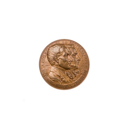 Medal "Exposition du livre"; Société Française de Photographie; 1894; M-A001