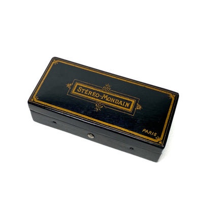 Foldable Stereoscope 'Stéréo-Mondain'; Ch. Bélin & É. Chasseraux; c. 1903; M-SH123