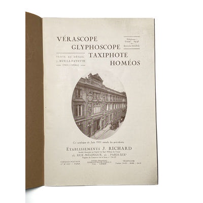 Catalogue Richard 1931; M-D045