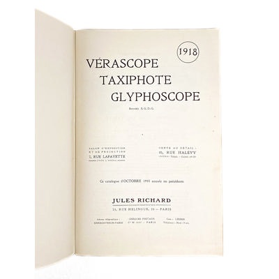 Catalogue Richard 1918; M-D034