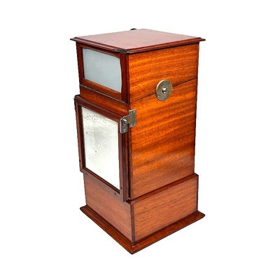 Chain-stereoscope 'Le Phénix' with interchangeable belt; Bize, Lucien; c. 1908; M-ST079