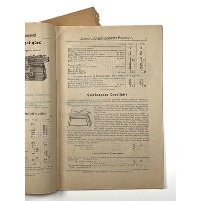 Catalogue Gaumont 1912; M-D058