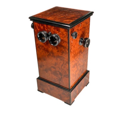 Chain-Stereoscope 'Vérascope' for 50 views, Ronce de Thuya; Richard, Jules; c. 1895; M-ST071