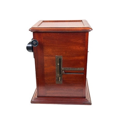 Tray-Stereoscope 'Metascope' together with Original Owner's Photo Collection; Unis France; c. 1926; M-ST078