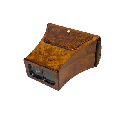 Brewster Stereoscope, Prismatic Lenses; London Stereoscopic & Photographic Company; 1860-1890; M-SH126