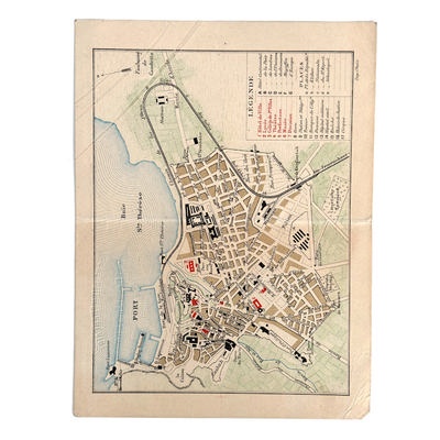 Personal travel documents 'Congrès d'Oran' of Jules Richard; M-D078