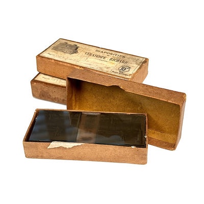 Set of 50 stereo views showing the production of cars at the Citroën Factory, Javel, Paris; Citroën; c. 1925; M-V012 Set of 50 stereo views showing the production of cars at the Citroën Factory, Javel, Paris; Citroën; c. 1925; M-V012