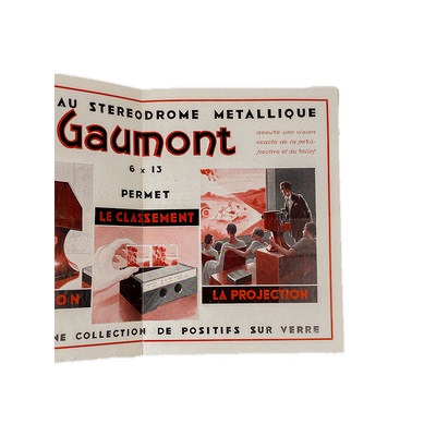 Gaumont flyer c. 1930; M-D011