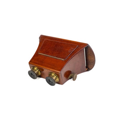 Brewster Stereoscope with Focus Adjustment; c.1860; M-SH065