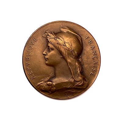 Medal Mr. Richard 'Association Amicale et de Prévoyance de la Préfecture de Police'; Association Amicale et de Prévoyance de la Préfecture de Police; 1920; M-A010 Medal Mr. Richard 'Association Amicale et de Prévoyance de la Préfecture de Police'; Association Amicale et de Prévoyance de la Préfecture de Police; 1920; M-A010