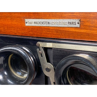 Tray-Stereoscope 'Nouveau Stéréoscope'; Mackenstein; c. 1915; M-ST047