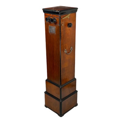 Chain-Stereoscope 'Stéréo-Mégascope' with Graphoscope and Dedication Plate; Mattey; c. 1875; M-SF006