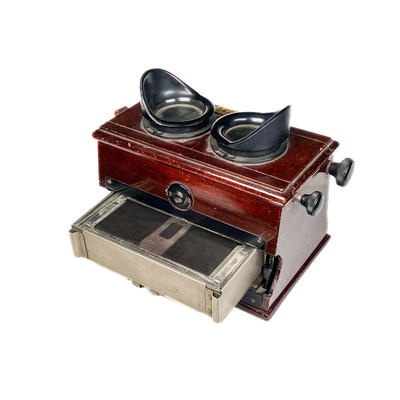 Tray-Stereoscope 'Planox Apescope'; Plocq, Albéric-Alfred; c. 1925; M-SH038
