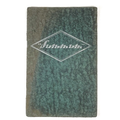 Catalogue Summum c. 1930; M-D003 Catalogue Summum c. 1930; M-D003