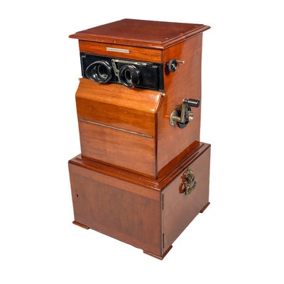 Tray-Stereoscope 'Nouveau Stéréoscope'; Mackenstein; c. 1915; M-ST047