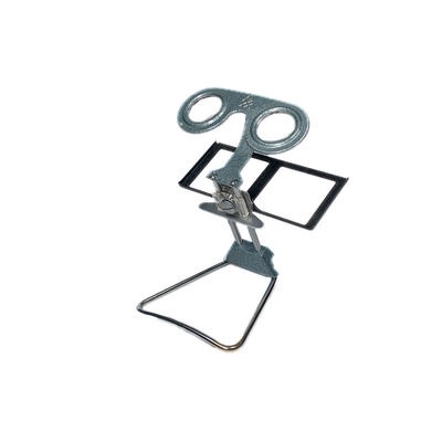 Foldable Stereoscope, Metal; GOMZ (State Optical-Mechanical Factory); c. 1950; M-ST073