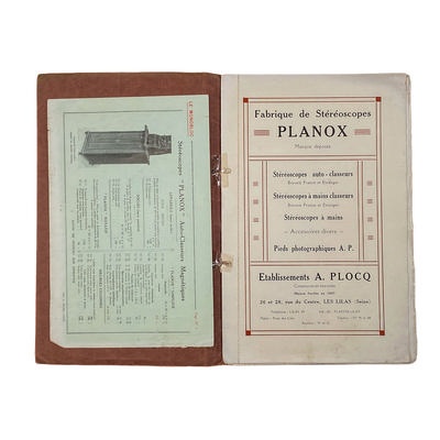 Catalogue Plocq 'Planox' c. 1930; M-D052