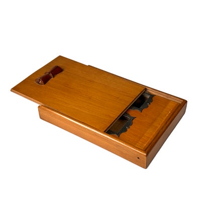 Foldable Stereoscope 'Le Merveilleux' with original storage box; c. 1910; M-SH107