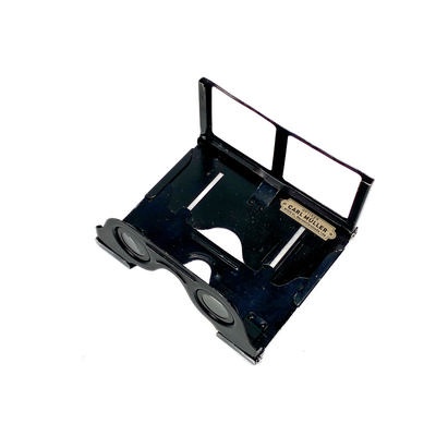 Foldable Stereoscope with original storage box; Müller, Carl; c. 1910; M-SH124